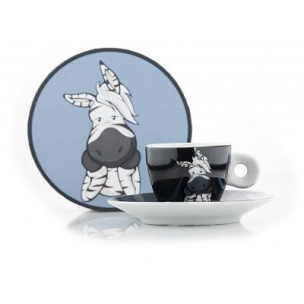 Filiżanka do espresso zebra